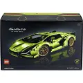 LEGO Technic Lamborghini Sián FKP 37 Rennauto, Modellbausatz für Erwachsene, Geschenkidee zum Geburtstag für Männer oder Frauen, Sammlerstück zum Austellen als Home- oder Büro-Deko, Modellauto 42115