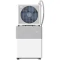 Midea PortaSplit-E 12K, tragbarer Mini-Split-Klimakühler, Moonlightgrau, 12.000 BTU, Energieeffizienzklasse A++, Heiz- & Kühlfunktionen, 45 kg, für Räume bis 105 m³, 39 dB(A)