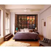 Overig Fototapete "Brooklyn Brick - Größe 368 x 254 cm" bedruckt glatt Wohnzimmer, Schlafzimmer
