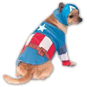 Rubies Captain America Hundekostüm