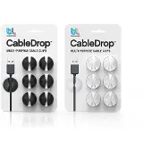 Bluelounge CableDrop 6er Pack, schwarz