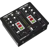 Behringer Pro VMX100USB professioneller 2-Kanal DJ-Mixer