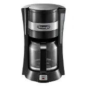 De'Longhi Delonghi ICM 15210 Filterkaffeemaschine, Glaskanne, 10 Tassen, Wasserfilter