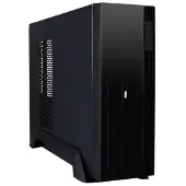 Chieftec UE-02B, Mini Tower, PC, Schwarz, micro ATX, Metall, 250 W