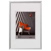 Walther design AJ030S Chair Aluminiumrahmen 20x30cm silber
