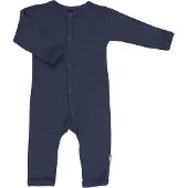 Joha Overall Wolle/Seide, blau, 68