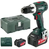 Metabo BS18 V Li Akku Bohrschrauber mit 2 x 4,0 Ah LiIon Akkus und Ladegerät
