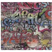 Erismann Papiertapete 05530-10 Graffiti bunt 10,05 x 0,53 m GLO769056684