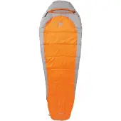 Coleman Silverton Comfort 150 Mumienschlafsack - 223 x 81 x 55 cm - Orange/Grau