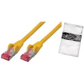 Shiverpeaks BASIC-S Patchkabel, Kat. 6A, S/FTP, gelb, 30,0 m