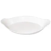 Olympia Whiteware ovale Gratinschalen weiß 25,3 x 14cm
