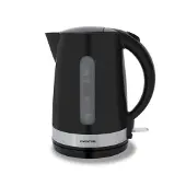 Inventum HW217B, 1,7 l, 2200 W, Schwarz, Kunststoff, Edelstahl, Wasserstandsanzeige, Überhitzungsschutz
