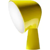 Foscarini Binic Tischleuchte Gelb - , Binic, Gelb, für Wohnzimmer, Kunststoff, Design