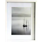 Nielsen 1140001 Holzrahmen Aura weiß 40x50cm