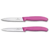 Victorinox Schälmesser Swiss Classic Rosa (2-teilig)