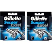 Gillette Sensor Excel - 10 Stück Klingen