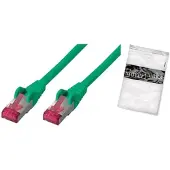 Shiverpeaks Patchkabel cat6A S/FTP PIMF Halogenfrei grün 5m
