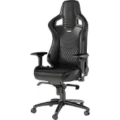Noblechairs EPIC, PC-Gamingstuhl, 120 kg, Gepolsterter Sitz, Gepolsterte Rückenlehne, Aluminium, Schwarz