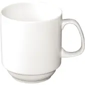 Olympia Whiteware stapelbare Becher 28,4cl