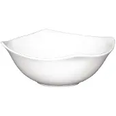 Olympia Whiteware abgerundete quadratische Schalen 22cm