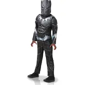 Rubies Deluxe Kostüm Black Panther 5–6 Jahre