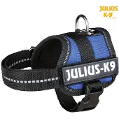Julius-K9 Powerharness, Hund, Westengeschirr, XL, Blau, Polyester, jede Rasse