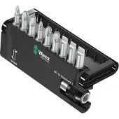 Wera 05056161001, 9 Stück(e), Phillips, Pozidriv, PH 1, PH 2, PH 3, PZ 1, PZ 2, PZ 3, 25 mm