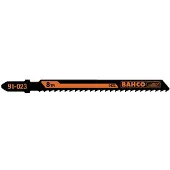 Bahco Bügelsägeblätter 1,45x132mm 8TPI Bimetall, mit T-Klemme, 4-65mm für Hartholz 5 Stk.