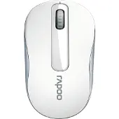 Rapoo M10 Plus, Beidhändig, Optisch, RF Wireless, 1000 DPI, Weiß