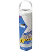 3M ScotchBlue Malerabdeckfolie mit Klebeband Nachfüllrolle PT2093EL-107, 2,72 m x 17 m (46,2 m2), 1 Rolle/Packung | Packung (1 Rolle)