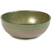 Serax Schüssel Surface Tableware By Sergio Herman Camo Green L 13 cm