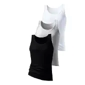 H.I.S. Tanktop "Feinripp" Packung, 3 Stk. aus weicher Baumwollqualität