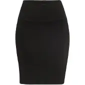 Kaffe Bleistiftrock Penny 501040 Schwarz Slim Fit
