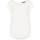 ONLY Bluse 15142784 Weiß Regular Fit