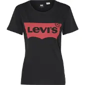 Levi's T-Shirt The Perfect Graphic Tee 17369-0201 Schwarz Regular Fit 36