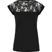 Urban Classics Top Lace Kurzarm-t-shirt