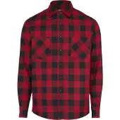 Urban Classics Basic Flannel Langarmhemd