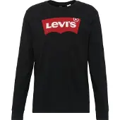 Levi's Ls Long-sleeved T-shirt Black Größe: S | Longsleeves Outlet | Herren | Schwarz