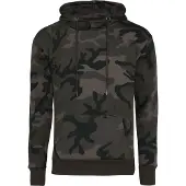 Urban Classics High Neck Camo Kapuzenpullover