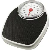 Salter Bodyscale Mechanik Analog Retro Stil Kapazität 150 kg Gewicht präzise einfach Reading Radstand Anti Rutsch Oberfläche ohne Knöpfe oder Batterie
