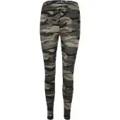 Urban Classics Damen Camo-Leggings, dunkles Camo, XS