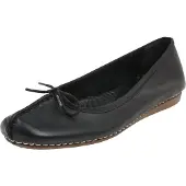 Clarks Slipper "Freckle Ice" mit atmungsaktiver Lederdecksohle