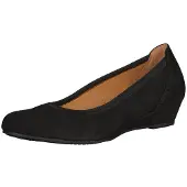Gabor 02-690 Schuhe Damen Keil Pumps Ballerinas Wedges Weite G , Schuhgröße:40.5, Farbe:Schwarz