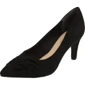 s.Oliver Damen Pumps - Textil in schwarz - 22401/001 Schwarz 40