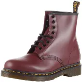 Dr. Martens Unisex. 11822600 1460 burgunderrote Glattlederstiefel (40), Wohnung, Schnürsenkel, Lässig, Kastanienbraun, Bordeaux