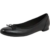 Clarks Couture Bloom Schwarze Leder Schuhe