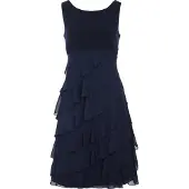 Swing Coctailkleid 77757710 Dunkelblau Slim Fit