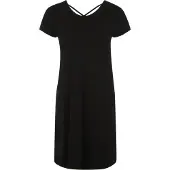 ONLY Minikleid "ONLBERA BACK LACE UP S/S DRESS JRS NOOS" Viskosemischung, regular fit, Rundhals
