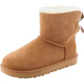 Ugg Classic Boots MINI BAILEY BOW II Beige Damen