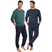 Le jogger Pyjama in petrol, marine | Gr.: 56/58